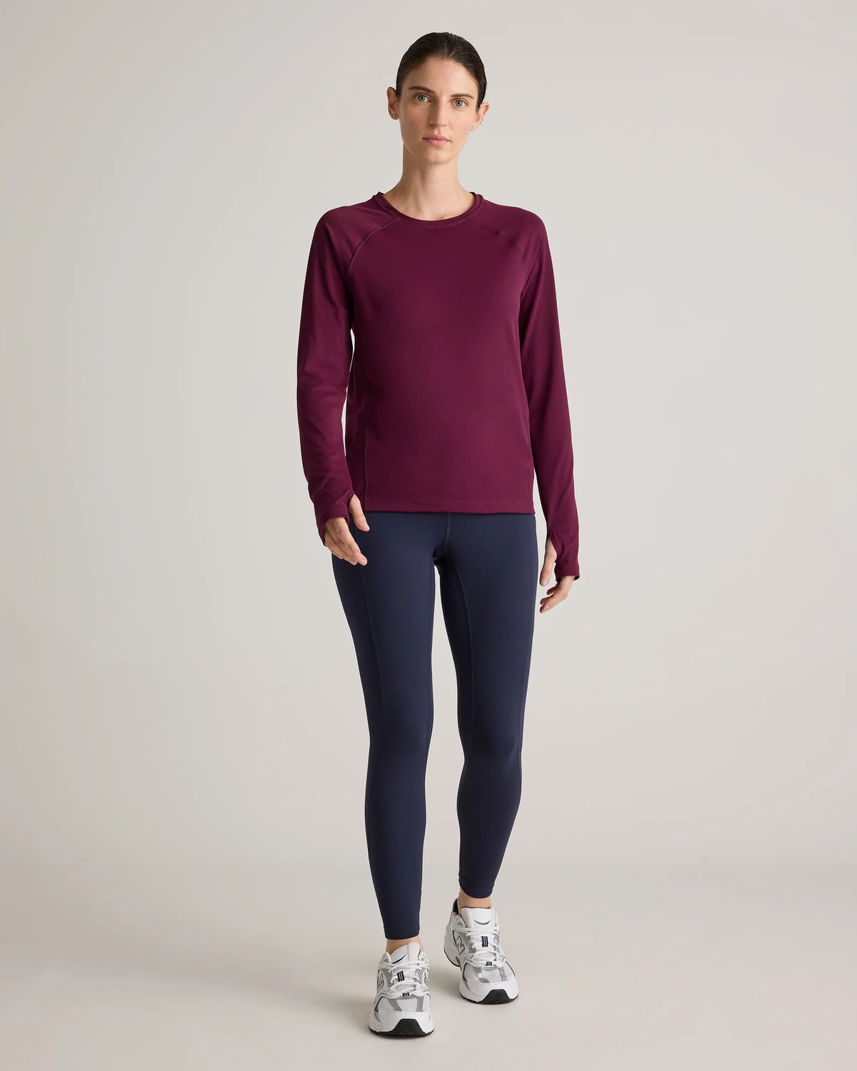 Ultra-Form Long Sleeve Top - XS / Plum