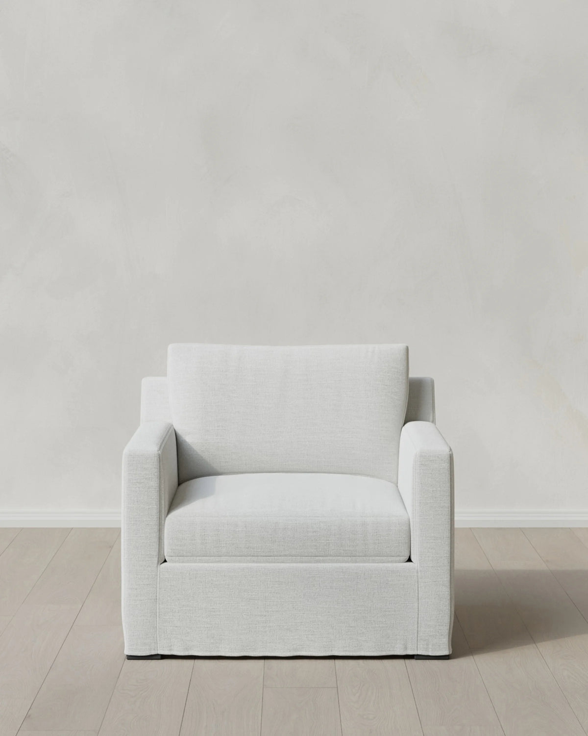Ellery Slipcover Chair in Performance Linen - One Size / Sand