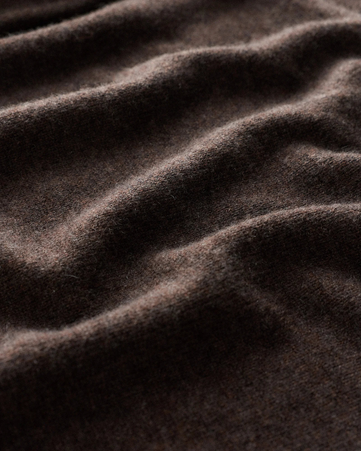 Mongolian Cashmere Oversized V-Neck Sweater - XS / Elk Brown