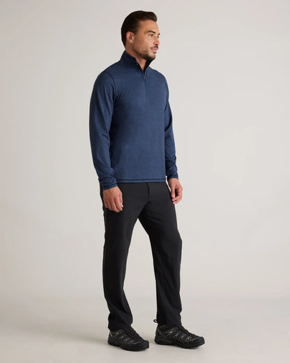 Flowknit Performance Half-Zip - XS / Heather Morel Grey