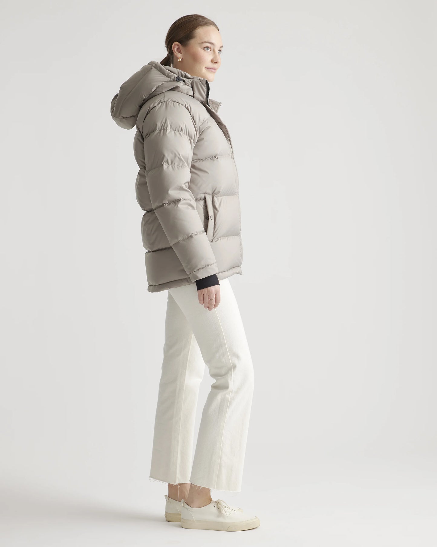 Responsible Down Puffer Jacket - XS / Sea Spray Green
