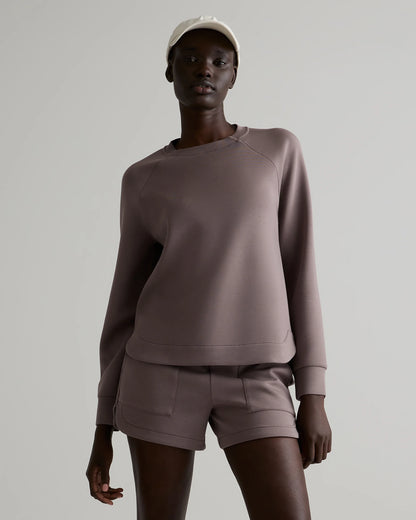 CloudComfort Crewneck Sweatshirt - XS / Pebble Beige