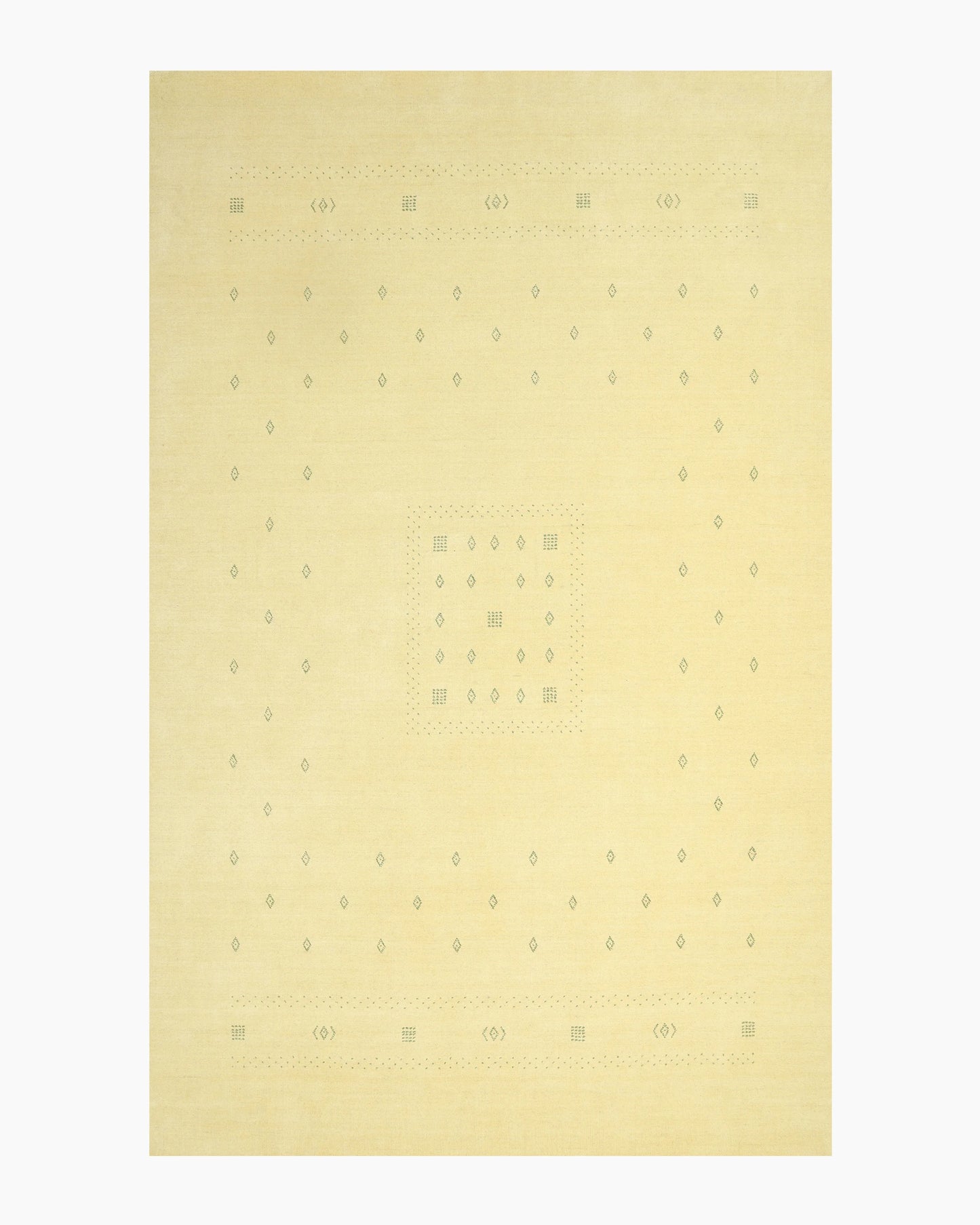 Dakota Kids Hand-Loomed Wool Rug - 4' x 6' / Baby Blue