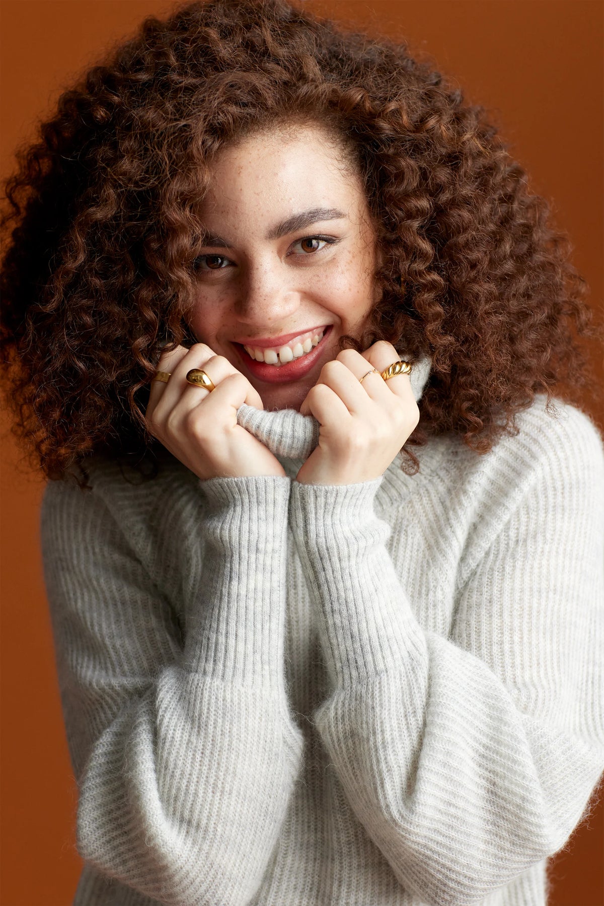 Baby Alpaca-Wool Turtleneck - XS / Light Grey