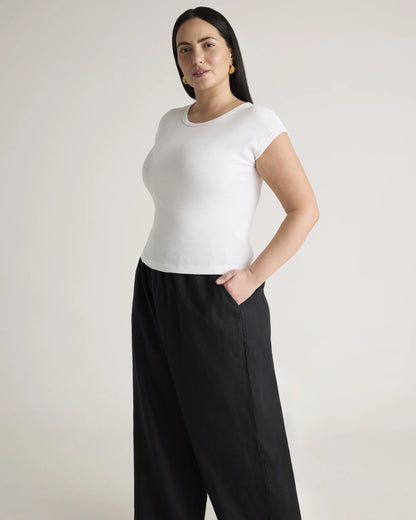 100% European Linen Pants - 1X / Bayberry Olive
