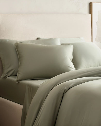 Bamboo Sham Set - Standard / White