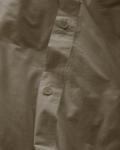 Organic Brushed Cotton Duvet Cover - Twin / Toffee