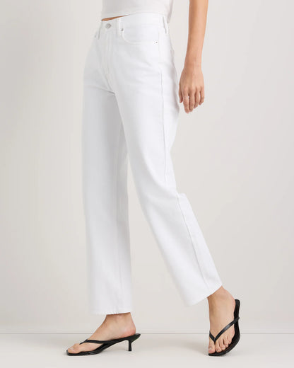 Bella Rigid Straight Jeans - 24 / Rinsed Indigo Blue