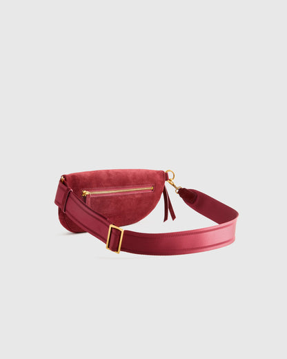 Quinn Suede Sling Bag - One Size / Whiskey