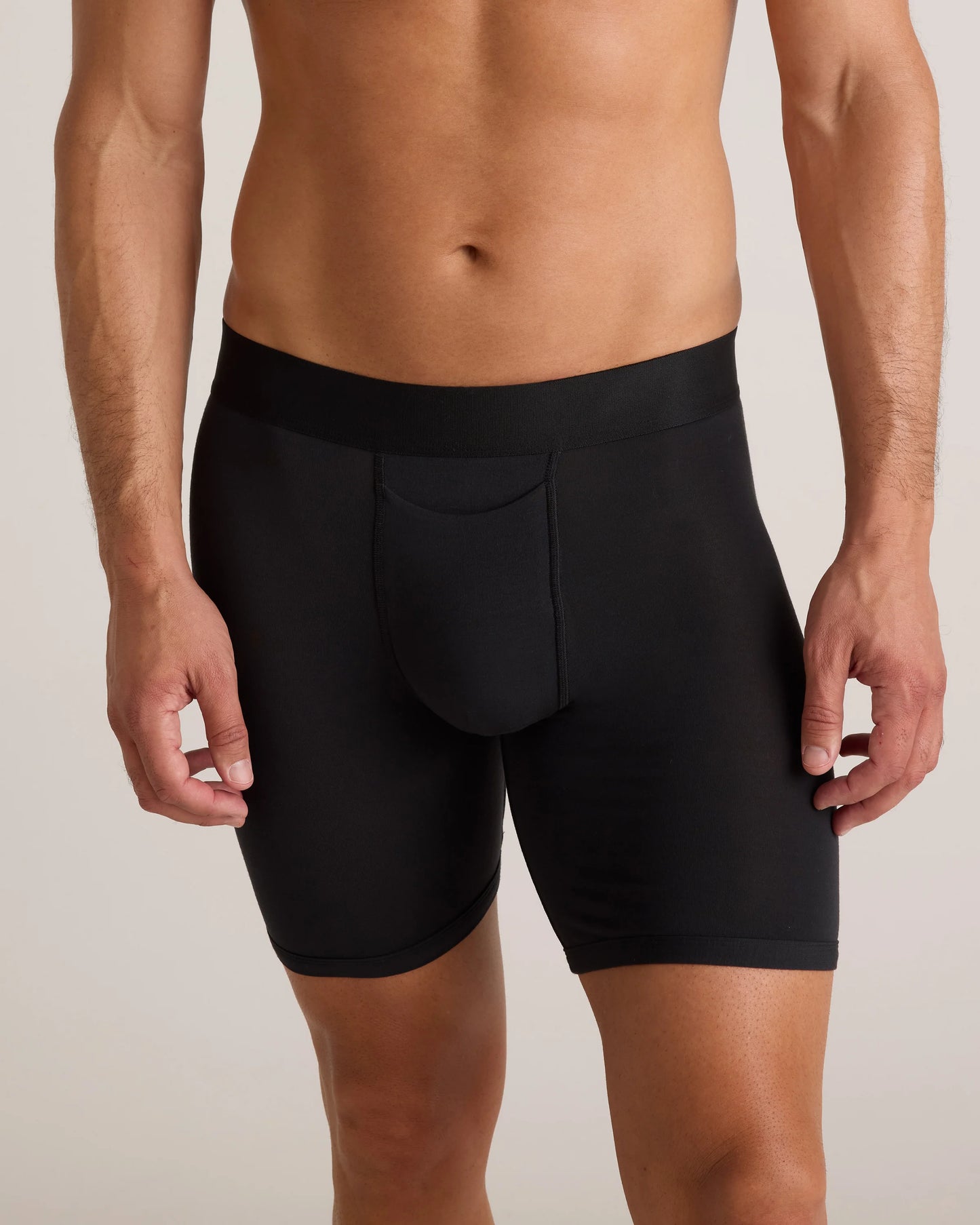 Micromodal 6" Boxer Brief (3-pack) - XS / Black