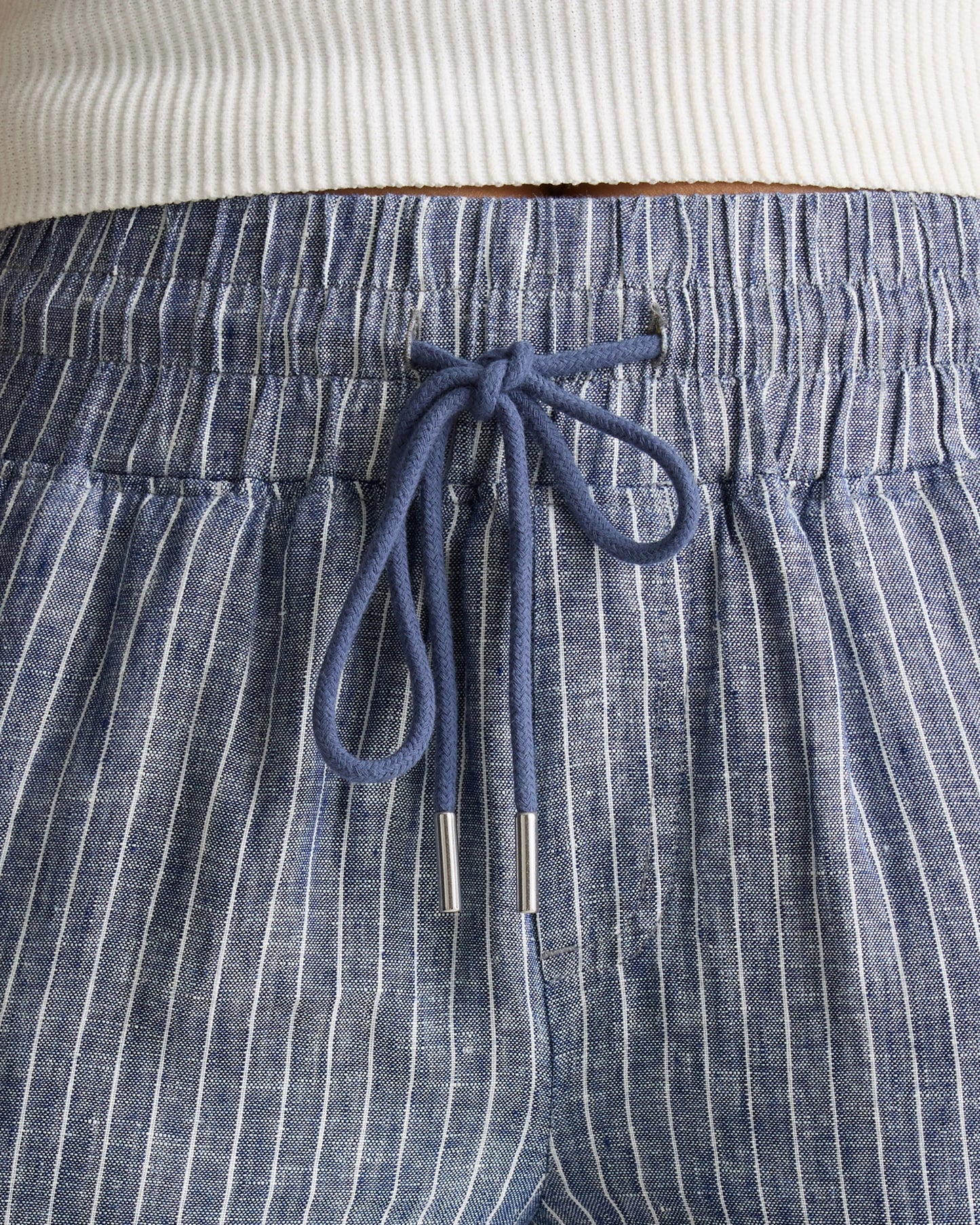 100% European Linen Wide Leg Pants - XS / Flax