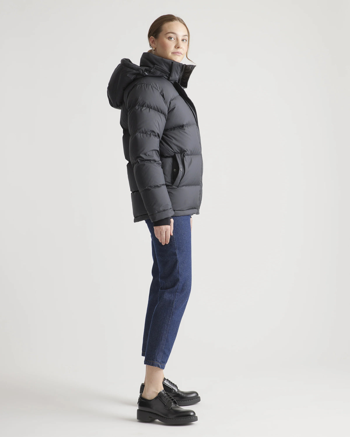 Responsible Down Puffer Jacket - XS / Sea Spray Green
