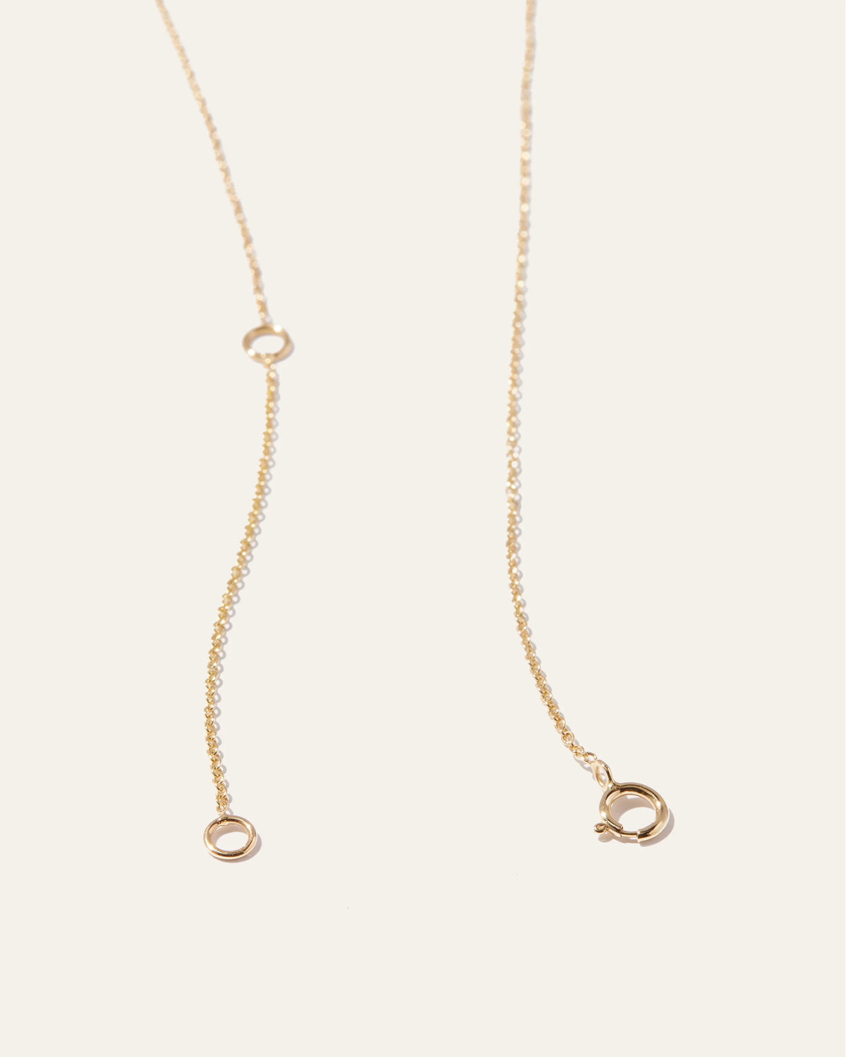 14K Gold Diamond Petite Bar Necklace - One Size / Yellow Gold