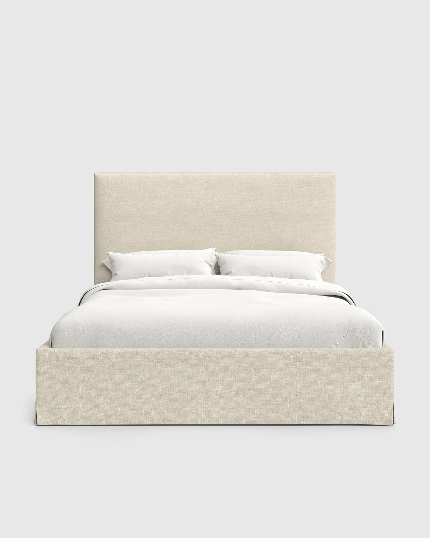 Slipcover Bed in 100% Linen - Full / Flax