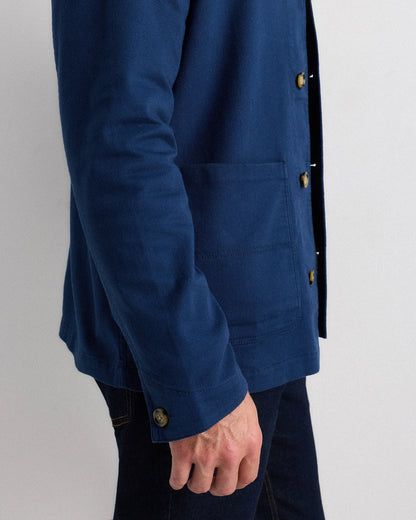 Organic Comfort Stretch Chore Jacket - XS / Vanilla