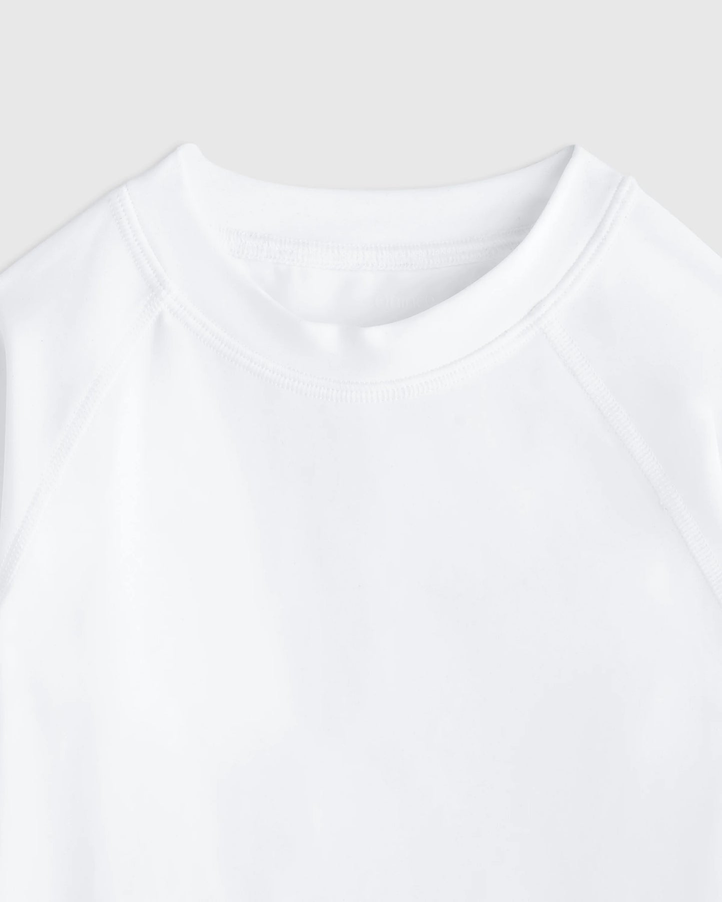 Long Sleeve Raglan Rash Guard - 2T / Island Aqua