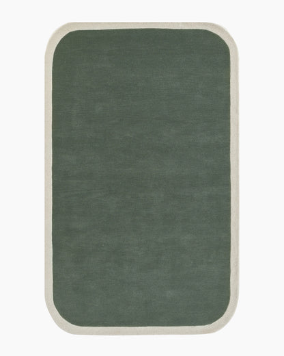 Colorful Curves Hand-Tufted Rug - 3'6" x 5'6" / Pink