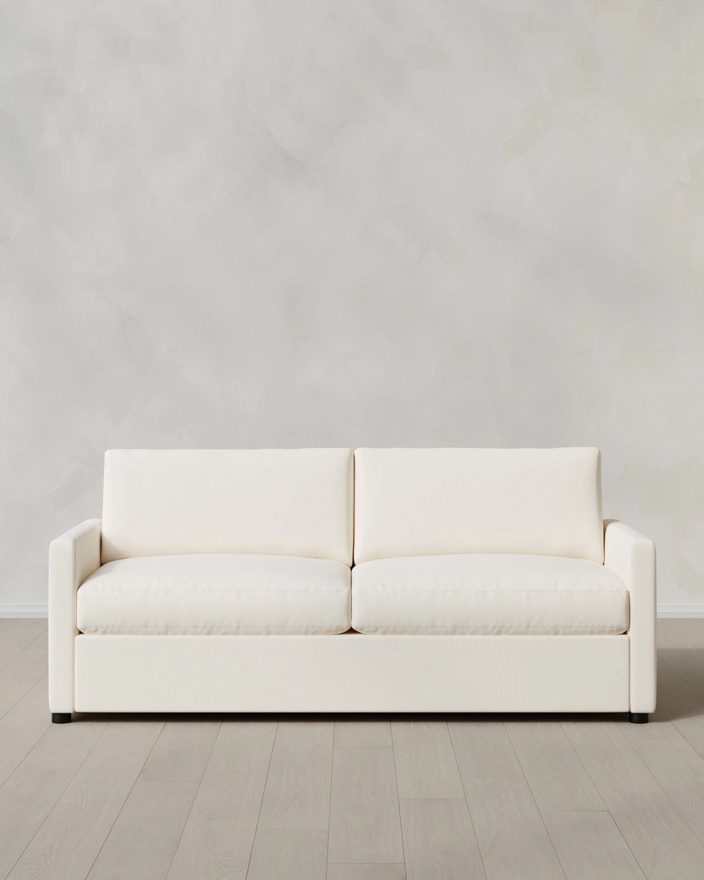 Brennan Sofa in Performance Chenille Linen Blend - 7ft / Snow
