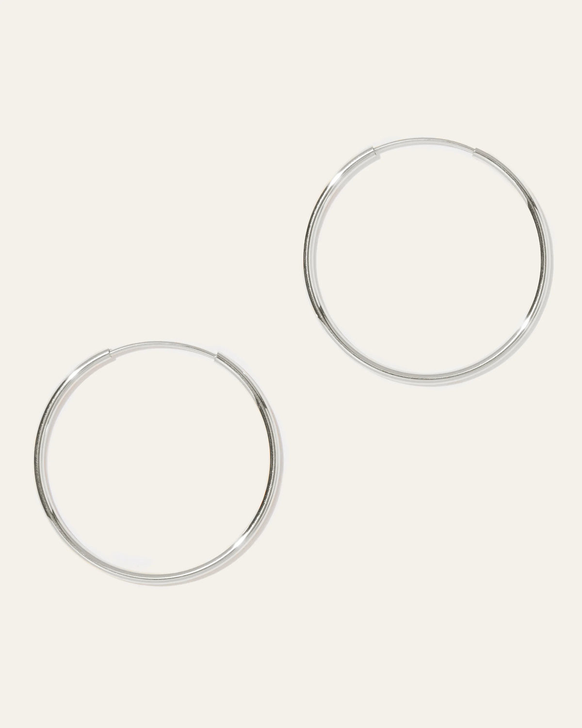 14K Gold Everyday Hoops - One Size / Yellow Gold