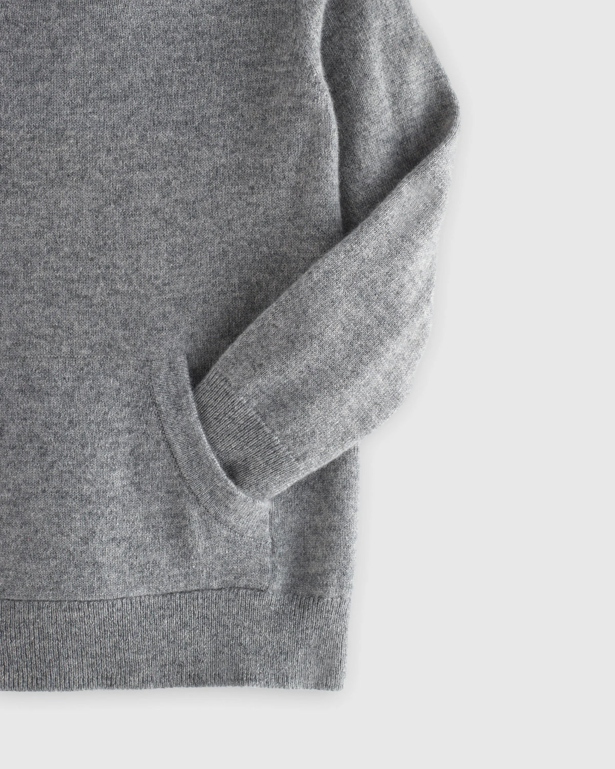 Washable Cashmere Hoodie - 6 / Oatmeal