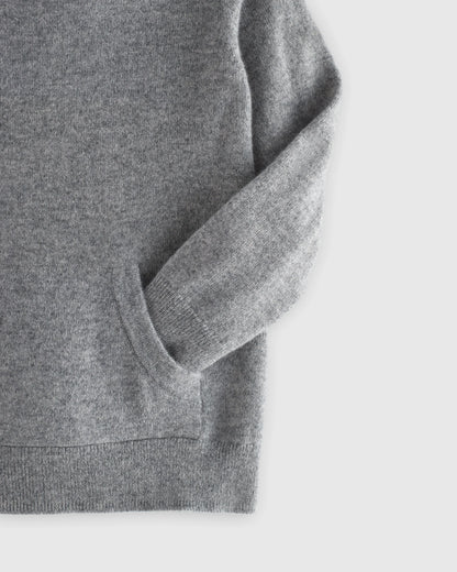 Washable Cashmere Hoodie - 6 / Oatmeal