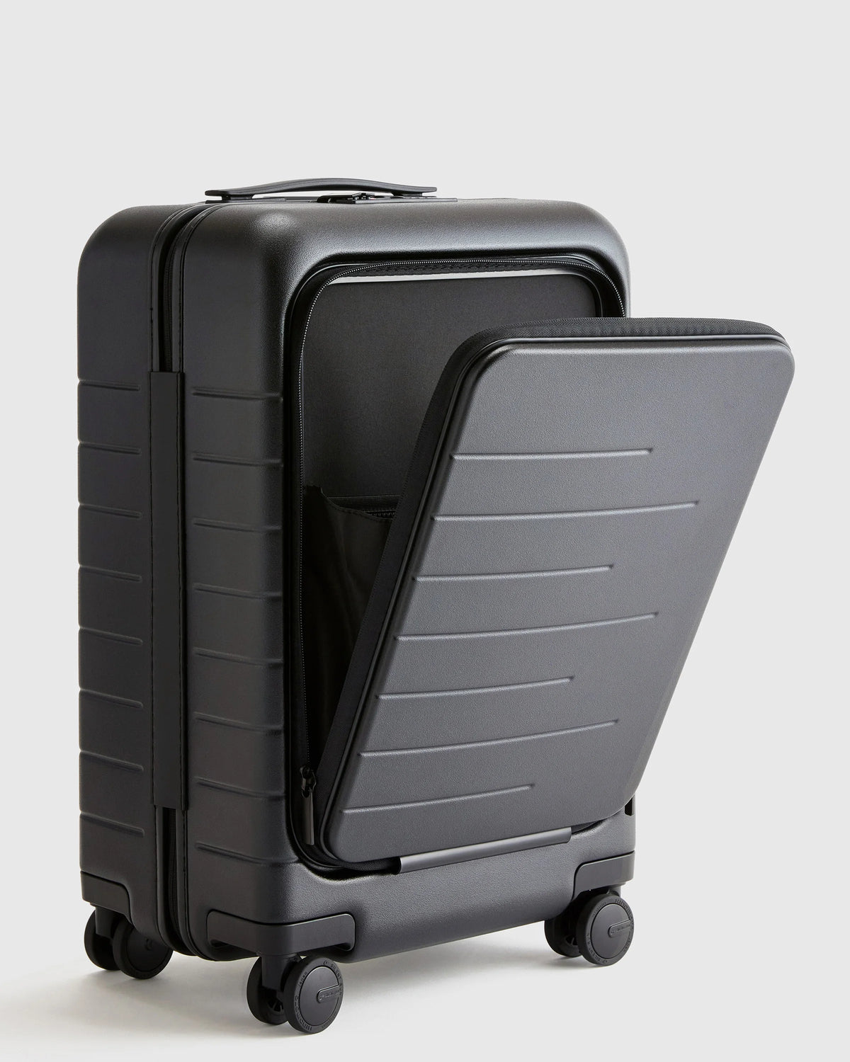 Front Pocket Carry-On Suitcase - One Size / Lavender
