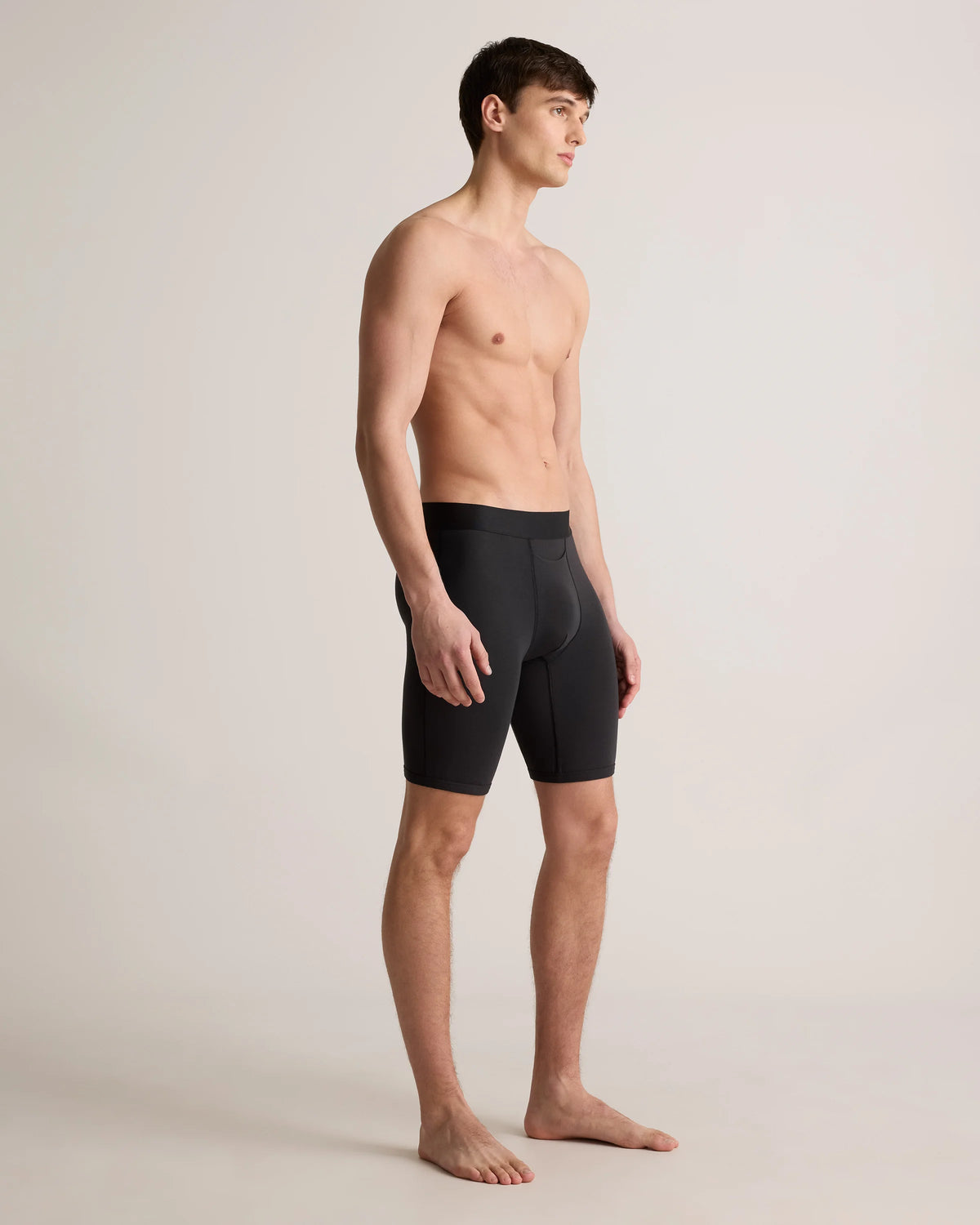 Micromodal 8" Boxer Brief (3-pack) - S / Black