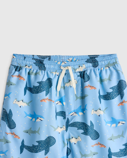 Swim Trunk - 6 / Wavy Fish