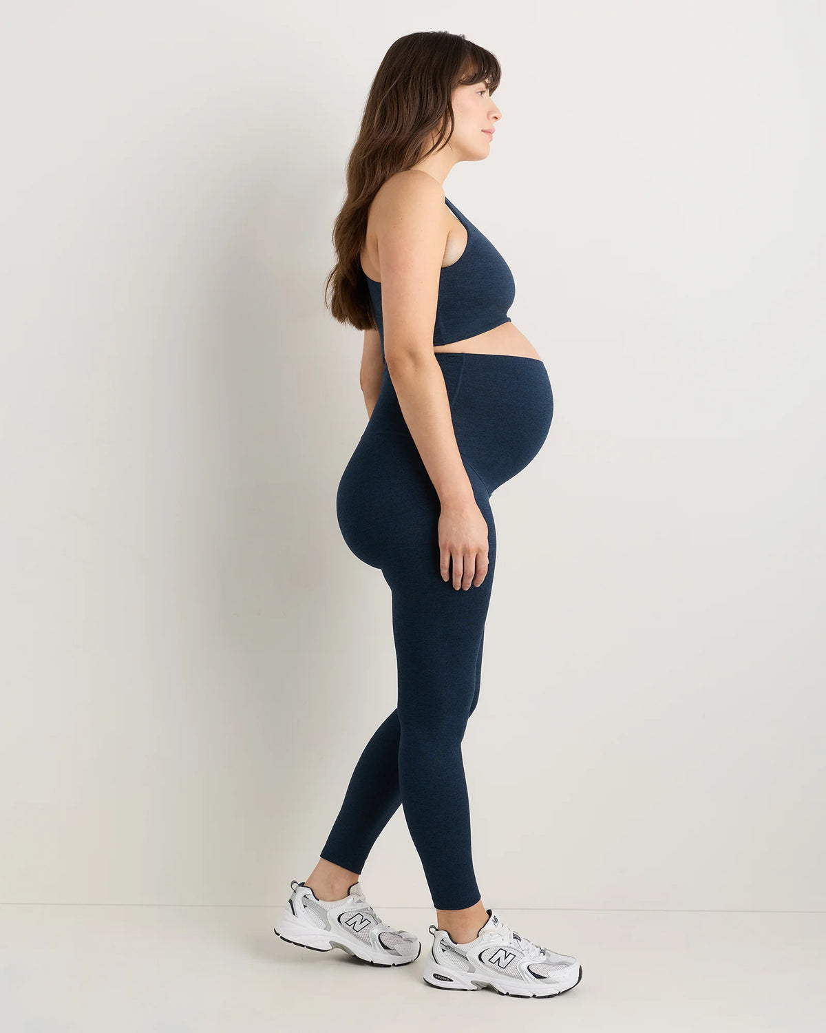 Ultra-Soft Maternity Legging - XS / Heather Black