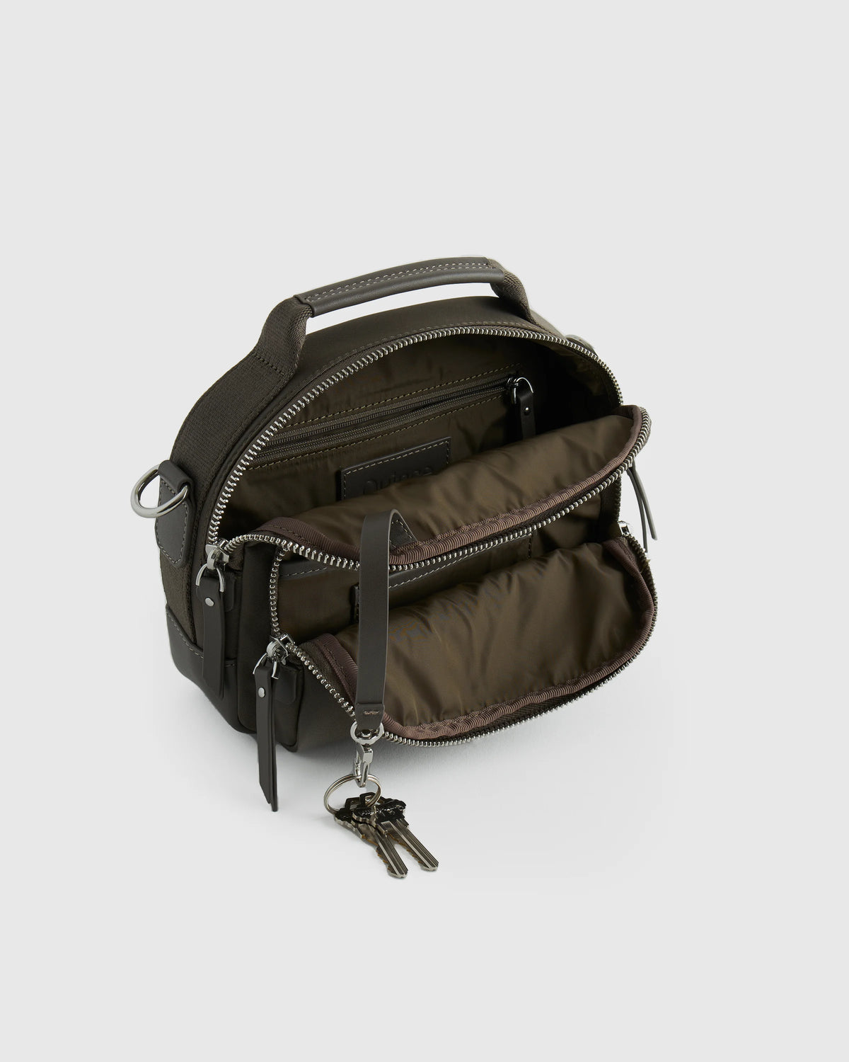 Revive Nylon Camera Crossbody - One Size / Ash Grey