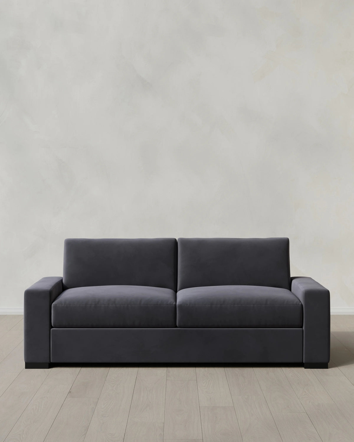 Stillman Sleeper Sofa in Performance Velvet - Queen / Java