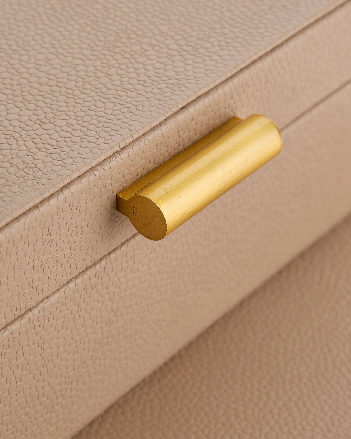 Shagreen Leather Decorative Boxes (Set of 2) - Set of 2 / Blush