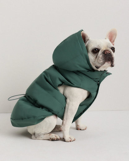 Waterproof Dog Puffer Jacket - XS / Off-White