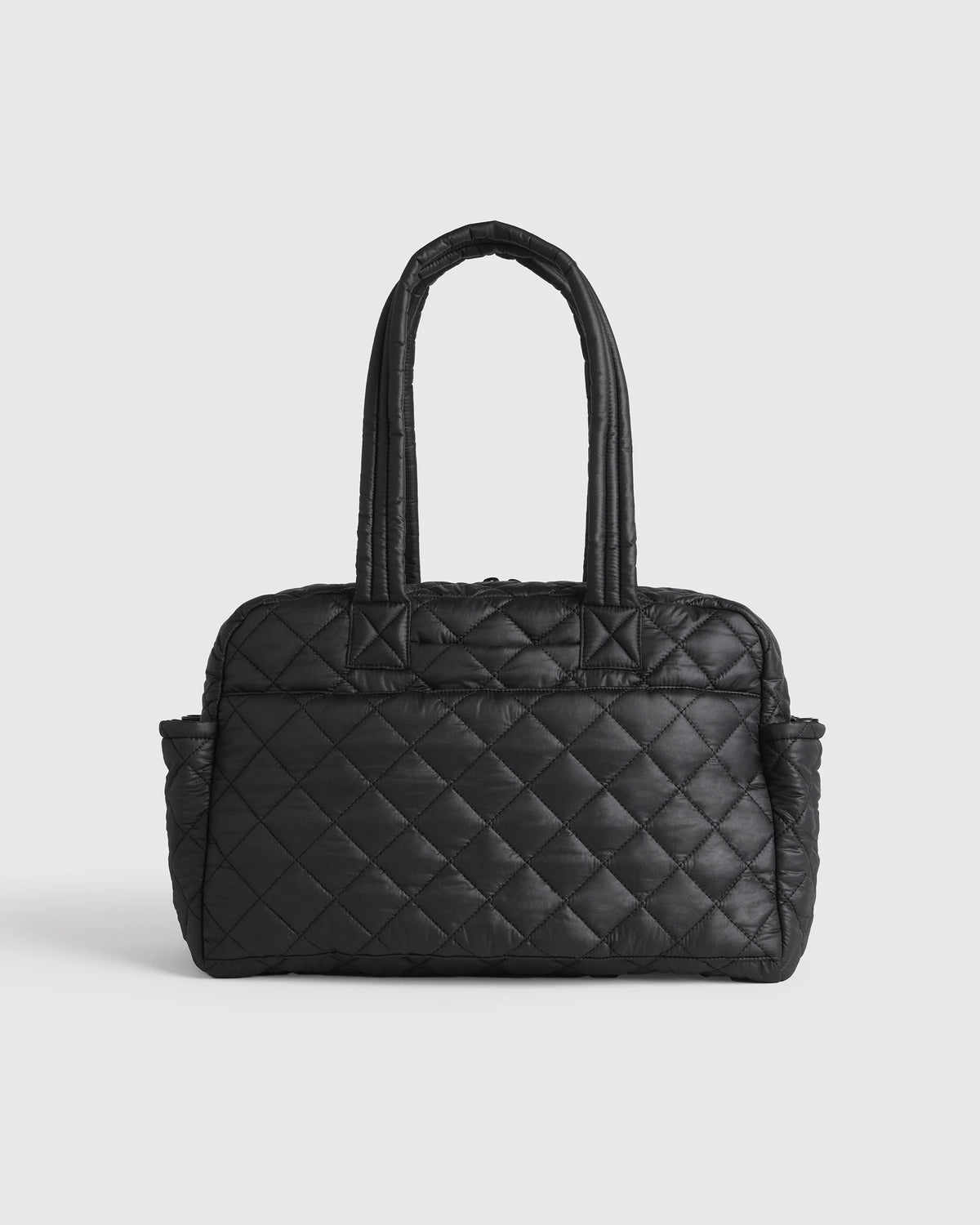 Transit Quilted Duffle Bag - One Size / Taupe Brown