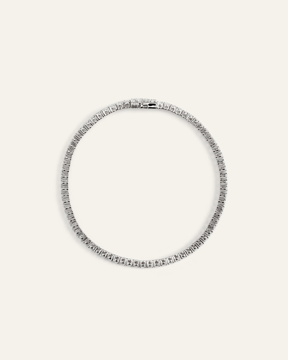14K Gold Lab Grown Diamond Tennis Bracelet - 3ctw - 6.5" / Yellow Gold