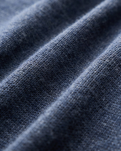 Alpaca-Wool Crewneck Sweater - S / Natural