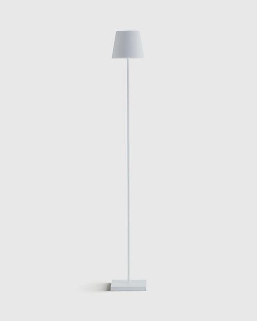 Poldina Pro Rechargeable Floor Lamp by Zafferano - One Size / White