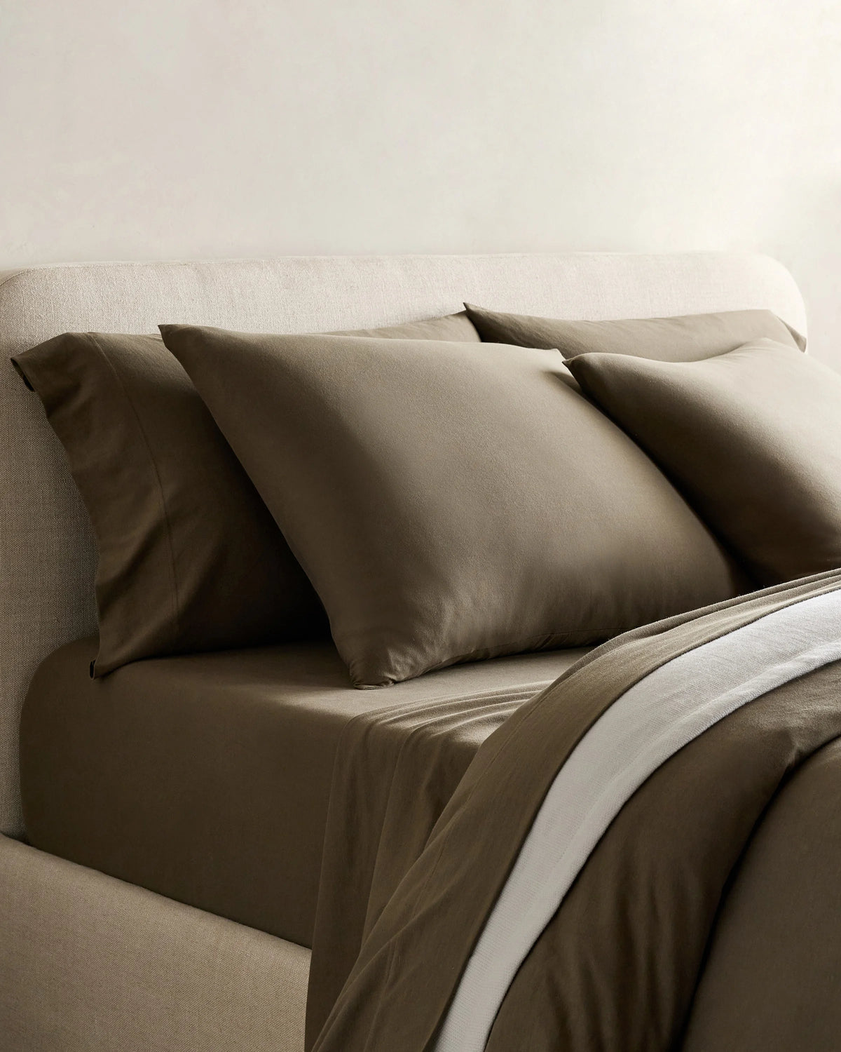 Organic Jersey Duvet Cover - Twin / Light Blue