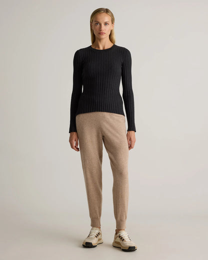 Mongolian Cashmere Sweatpants - XS / Brown