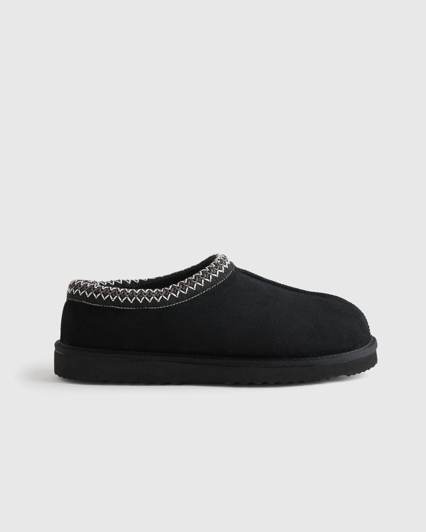 Men's Australian Shearling Clog Slipper - 7 / Pecan