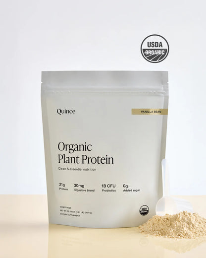 Certified Organic Plant Protein - One Size / Vanilla Bean