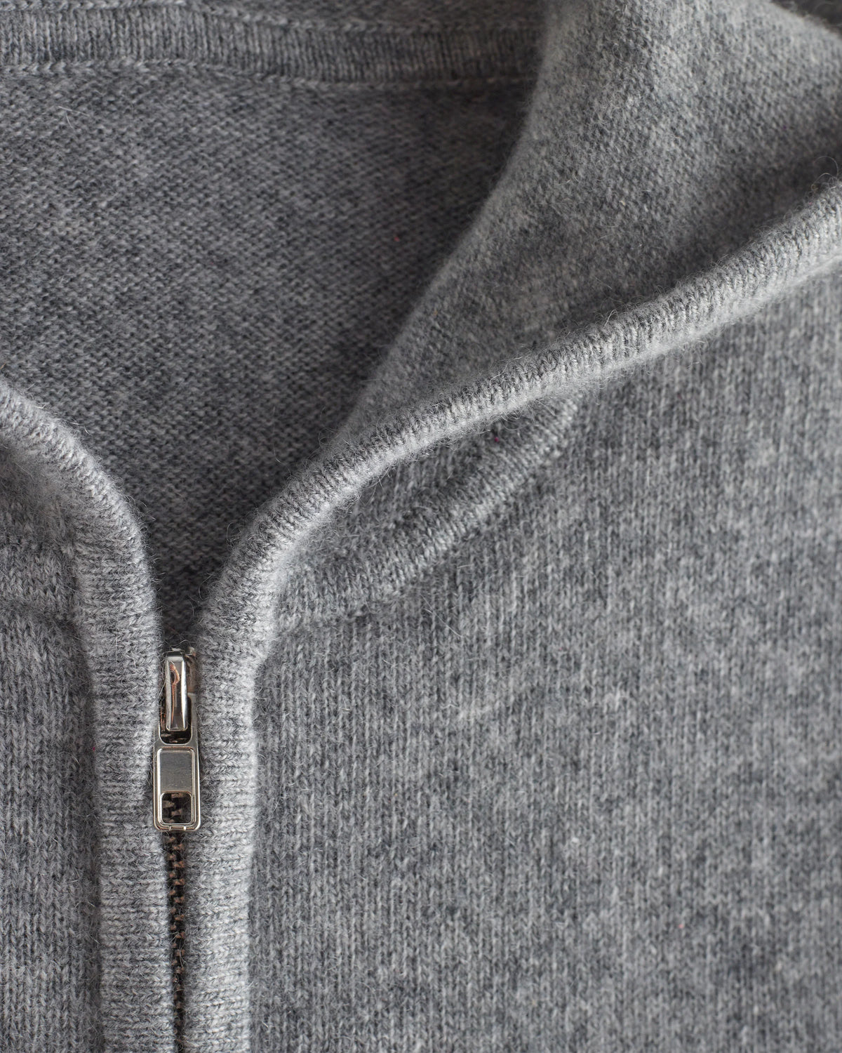 Washable Cashmere Full Zip Hoodie - 3-6M / True Navy