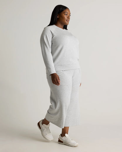 SuperSoft Fleece Crew - 1X / Dried Fig