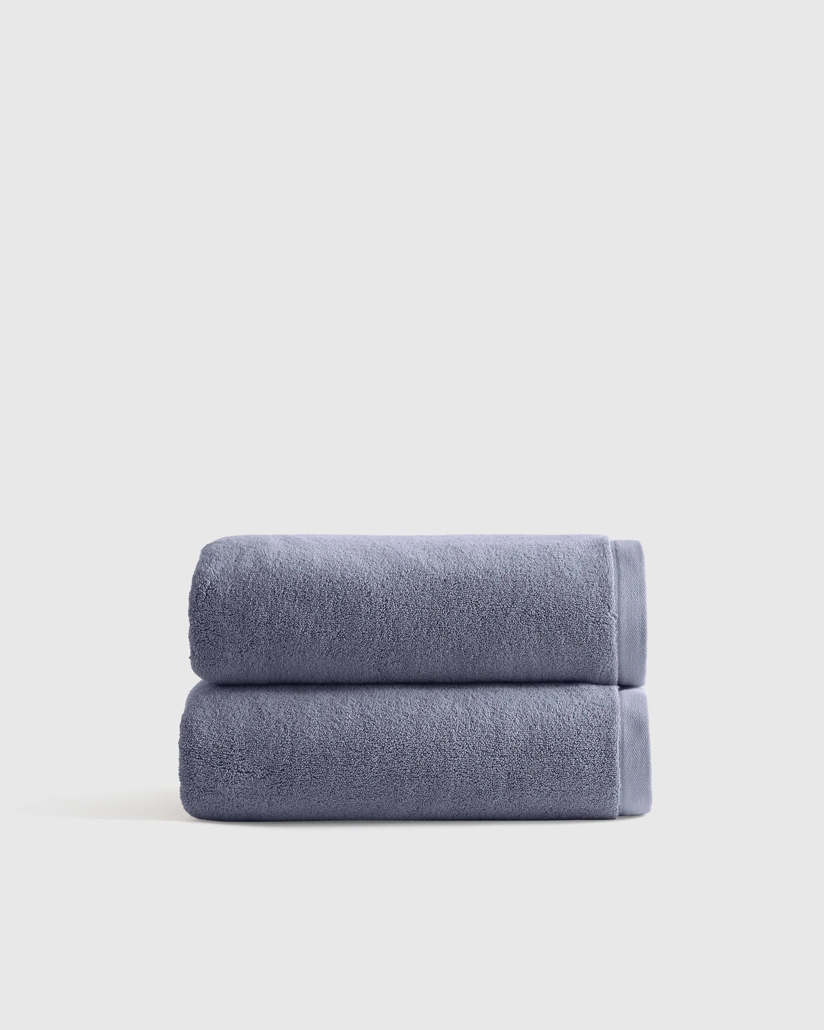 Plush Organic Turkish Cotton Bath Towel (Set of 2) - One Size / White