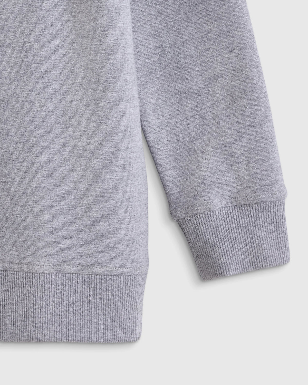 Organic Cotton French Terry Crew Neck Sweatshirt - 2T / Heart Graphic