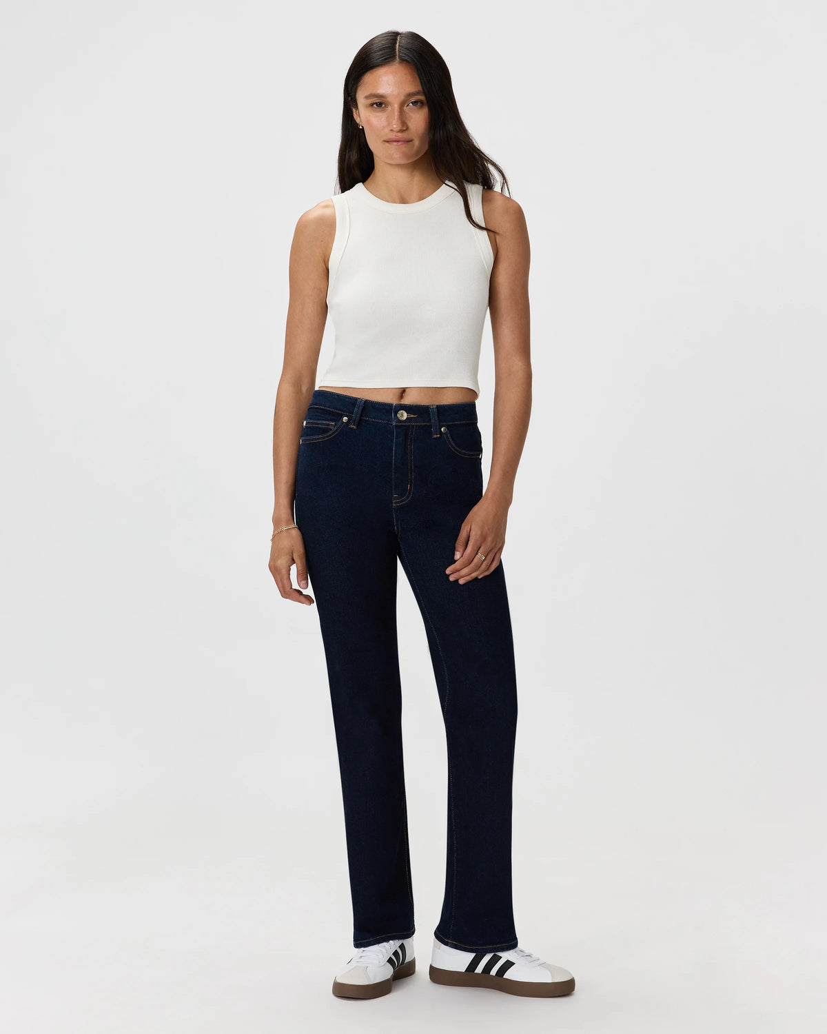 Bella Stretch Straight Jeans - 24 / Midnight Blue