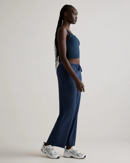 Flowknit Wide Leg Pants - XS / Black