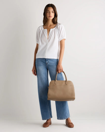 Hudson Satchel - One Size / Warm Taupe