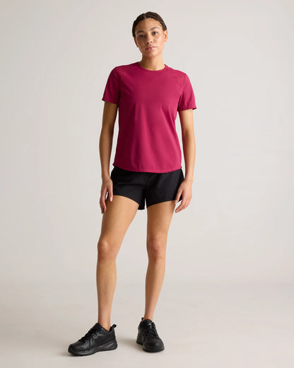 Essential Run Tee - XS / Berry