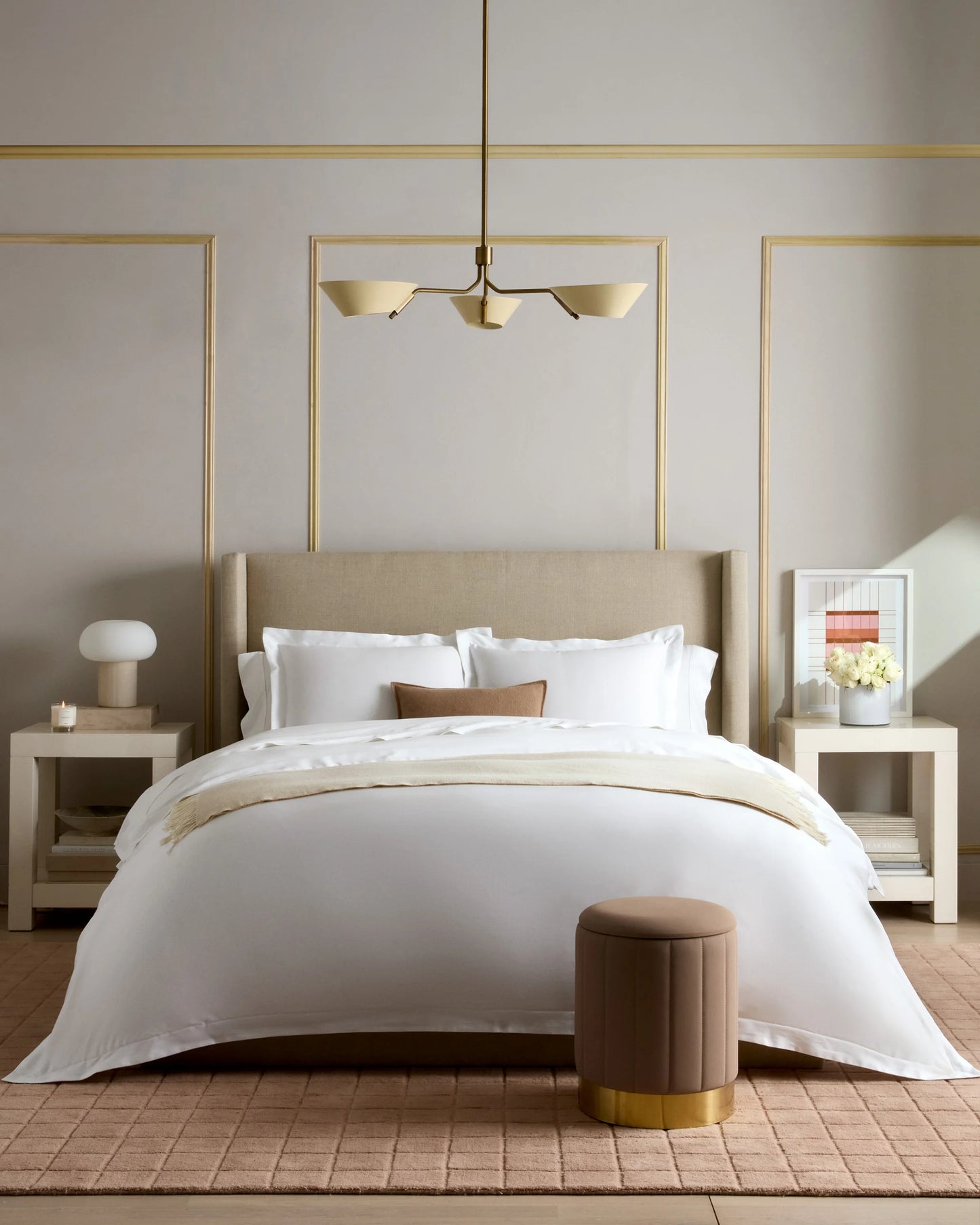 Signature Giza Cotton Sateen Deluxe Bedding Bundle - Twin / Dried Sage